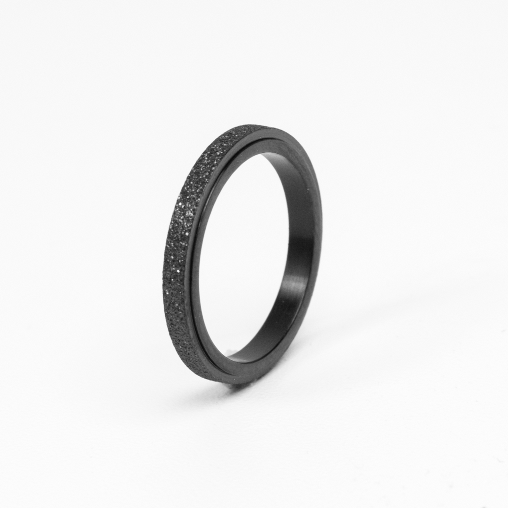 Ash Anxiety Ring Silver - Titanium