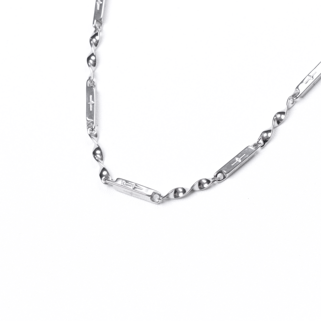 Caelen Necklace Unisex - Titanium