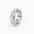 Celeste Anxiety Ring Silver - Titanium