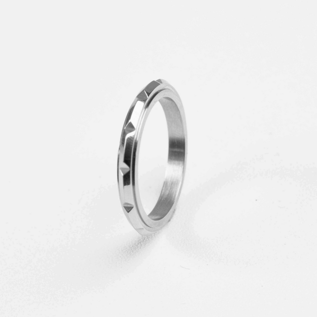 Index Anxiety Ring Silver - Titanium