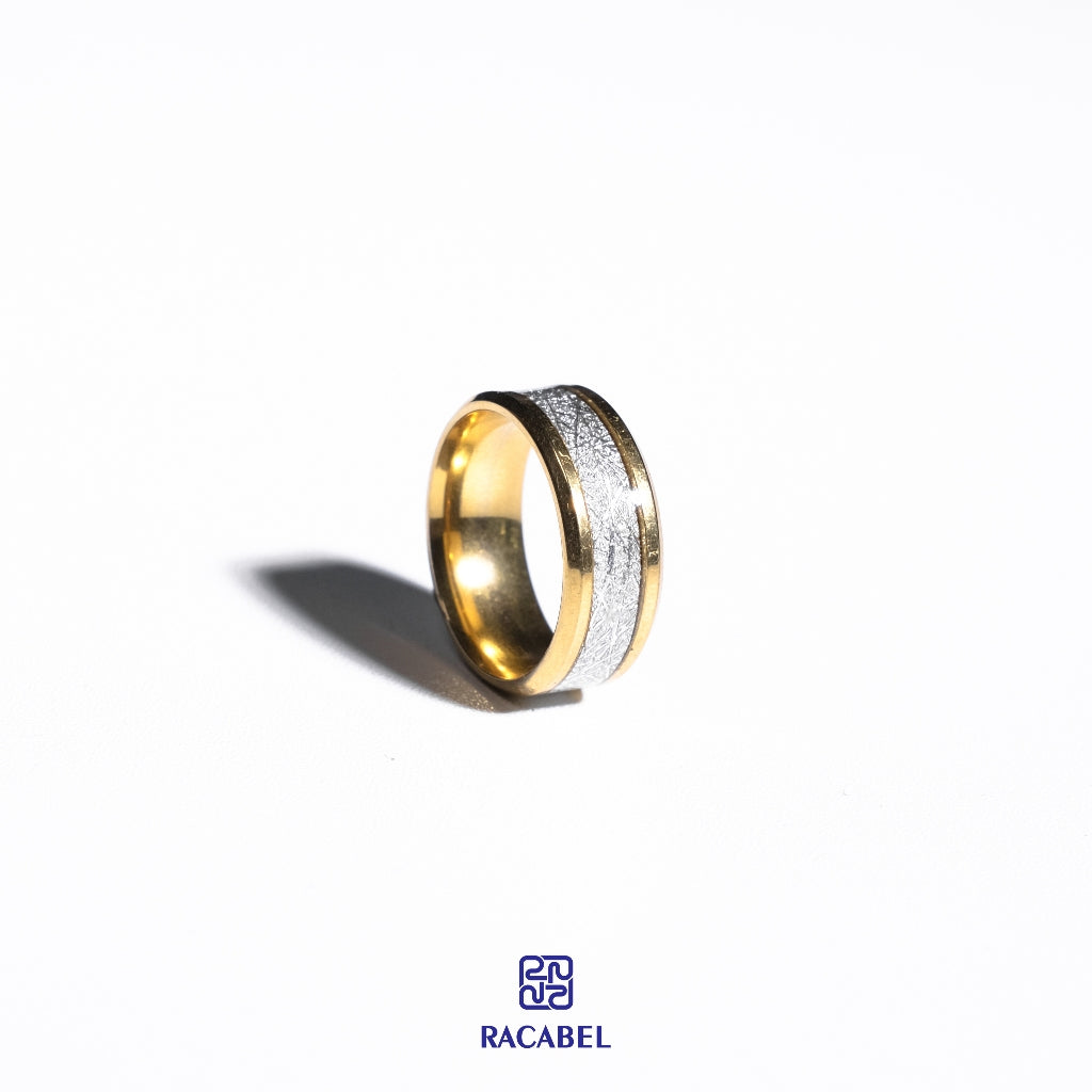 Racabel Igneus Ring - Cincin Pria Titanium Anti Karat