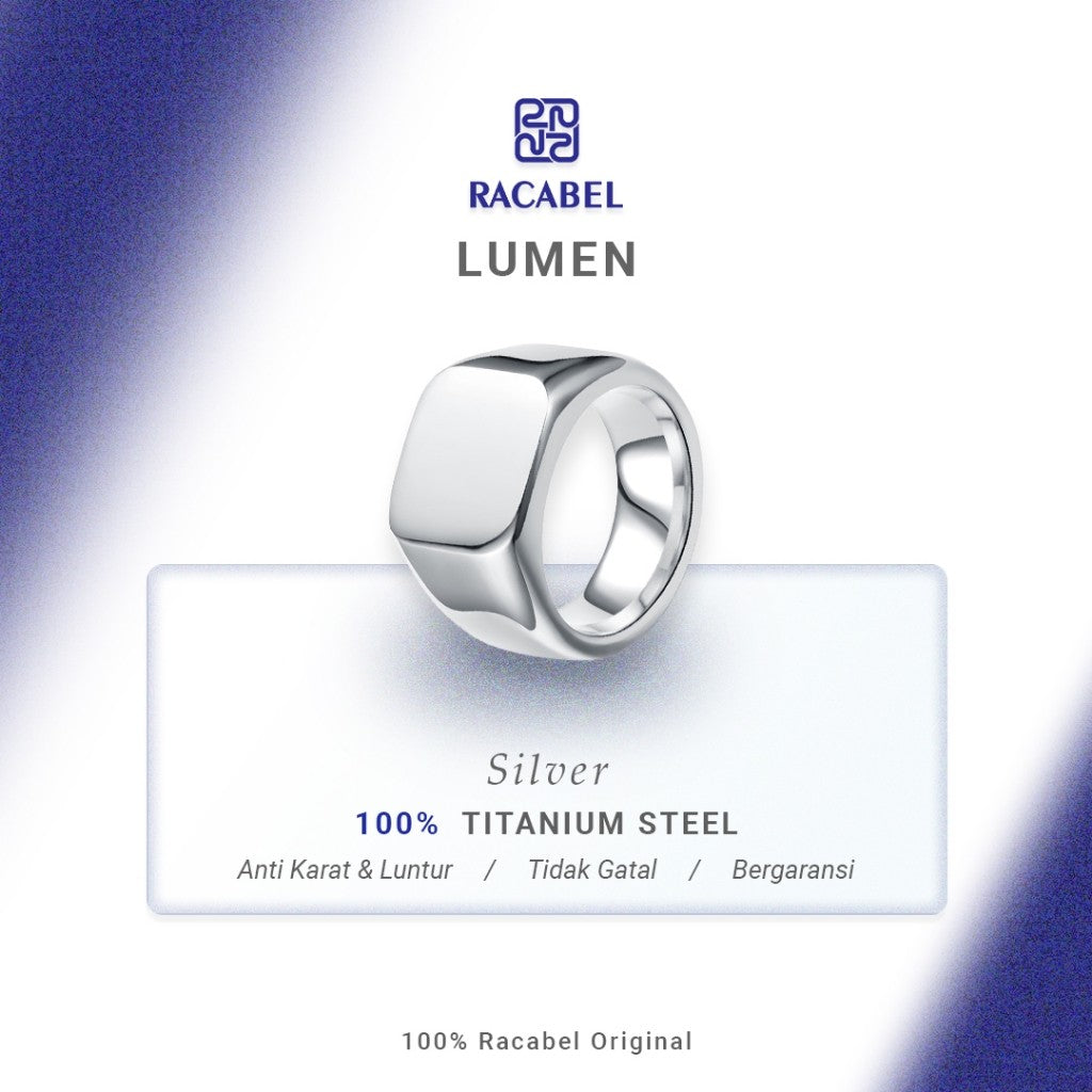 Lumen Ring Black - Titanium