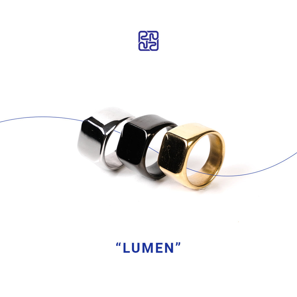 Lumen Ring Black - Titanium
