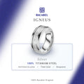 Racabel Igneus Ring - Cincin Pria Titanium Anti Karat