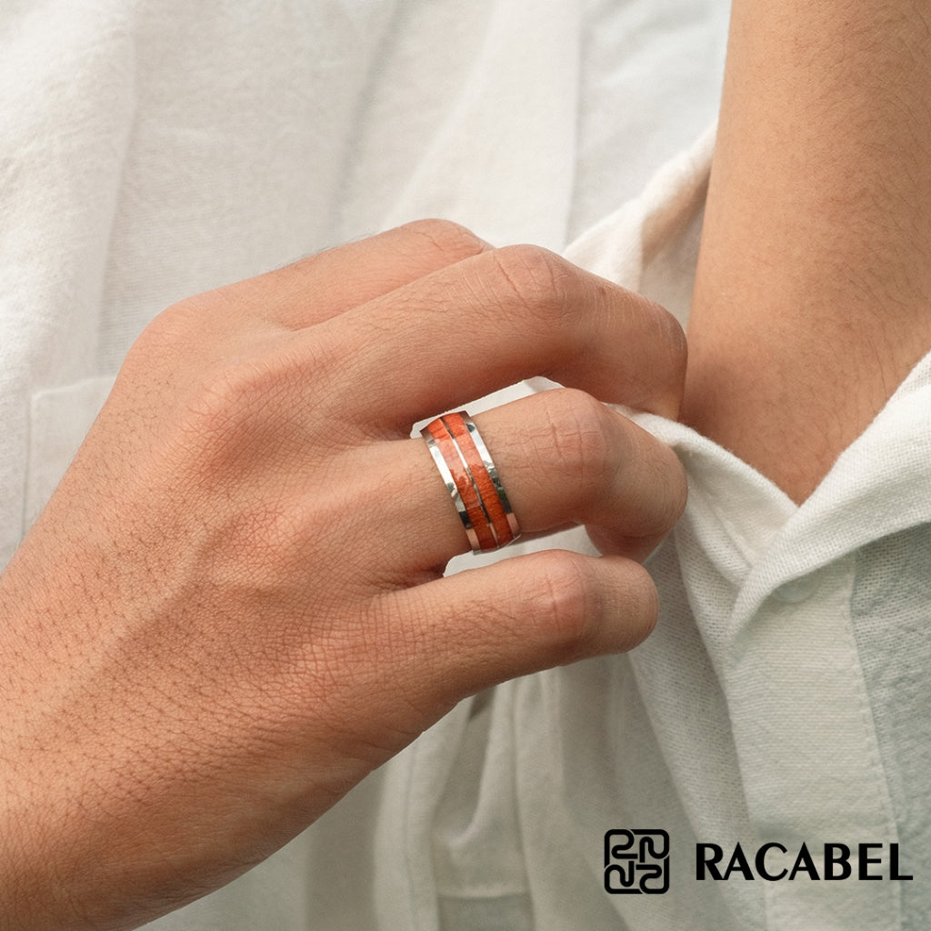 Racabel Nemus Ring - Cincin Pria Titanium Anti Karat
