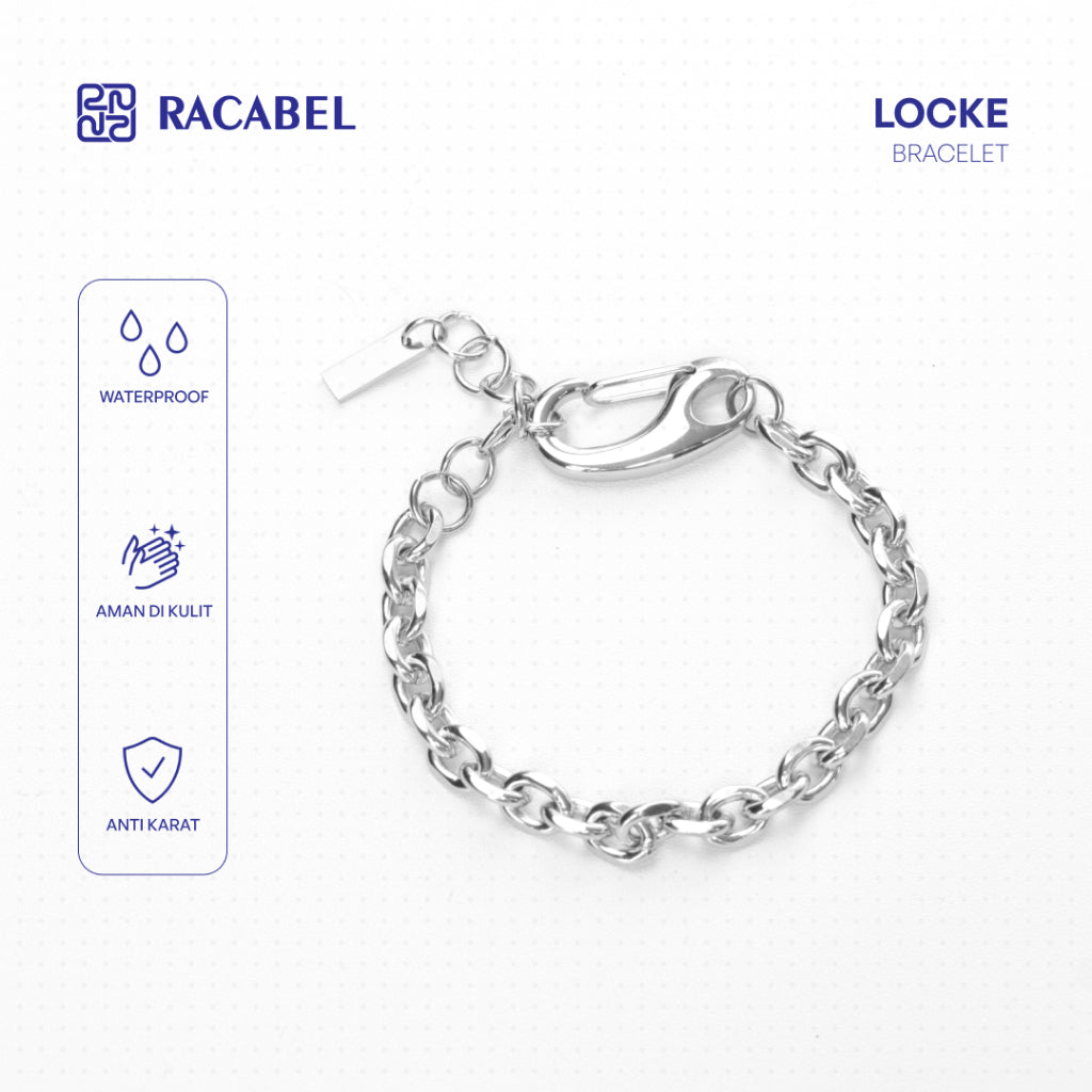 Locke Bracelet - Titanium