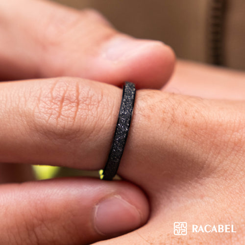 Ash Anxiety Ring Black - Titanium