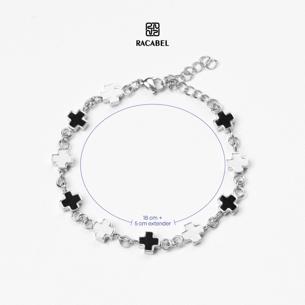 Crux Bracelet White - Titanium