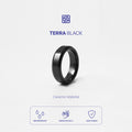 Terra Ceramic Ring Black - Ceramic